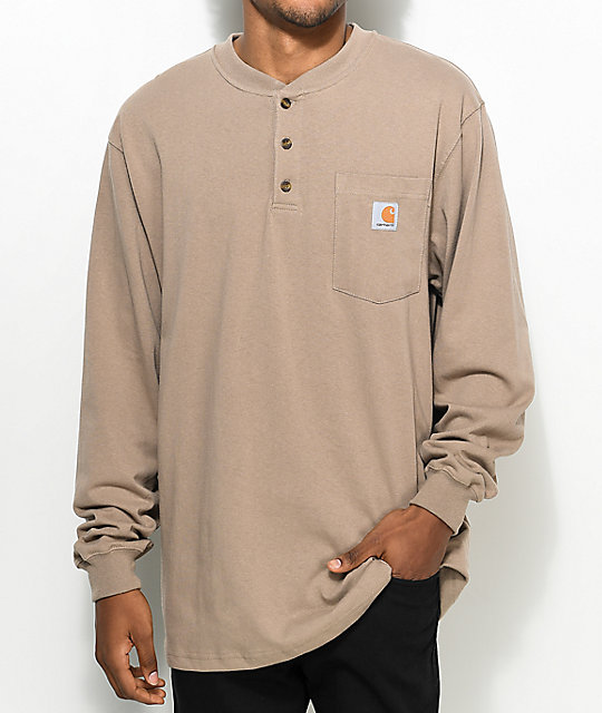 carhartt henley shirt