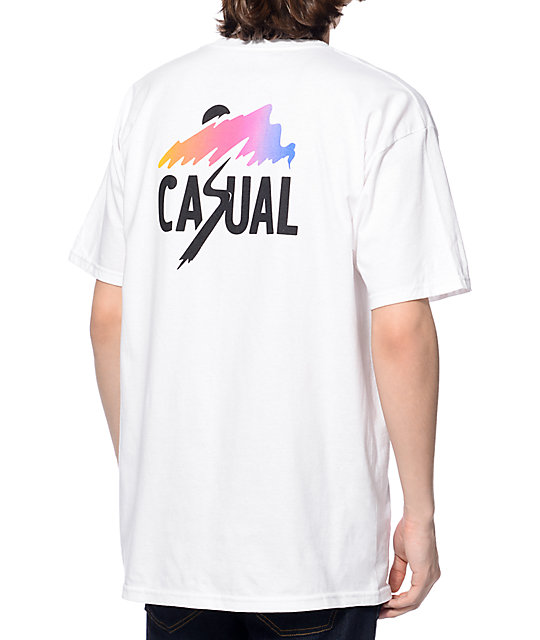 colour fade t shirt