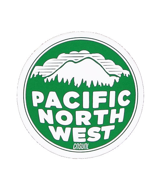 Casual Industrees PNW Sticker | Zumiez