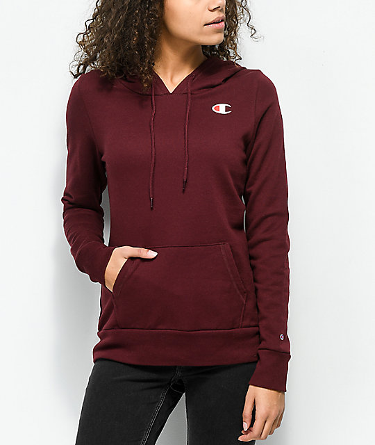 champion sweatsuit burgundy