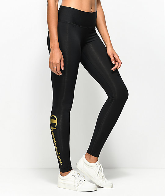 black champion leggings