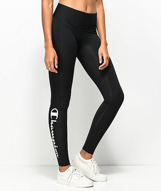 champion logo leggings womens