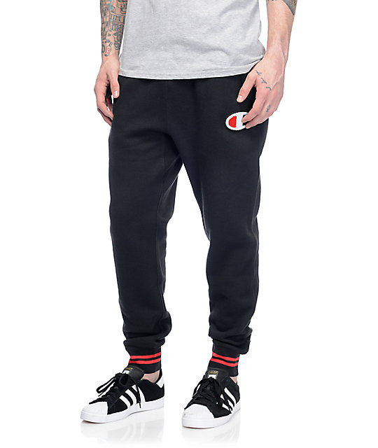 champion color block pants