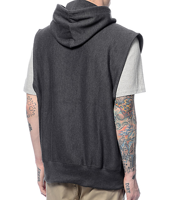 sleeveless sweatshirt