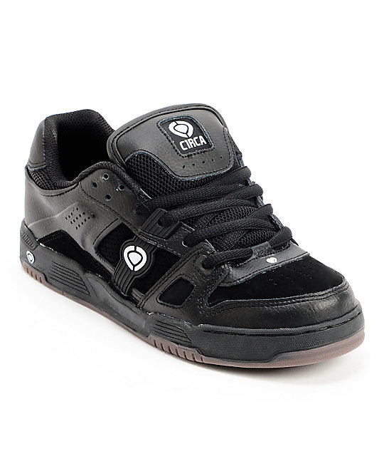 Circa Torque Black &amp; Gum Skate Shoe at Zumiez PDP