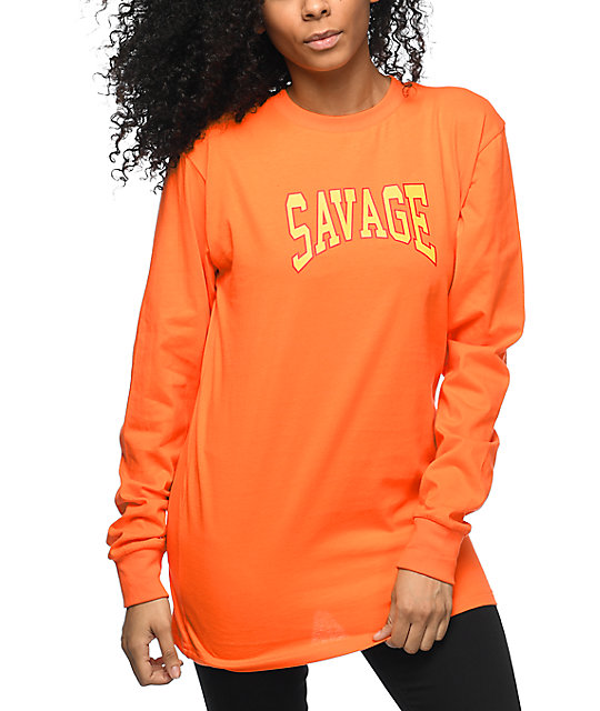 long sleeve savage shirt