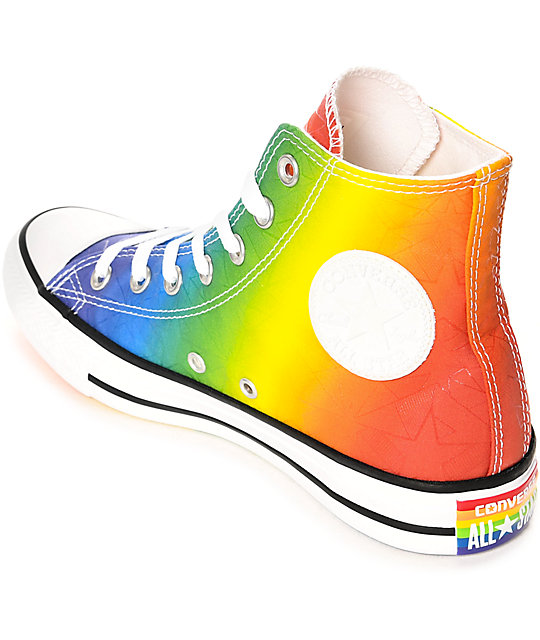 multi color converse