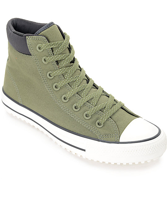 Converse Chuck Taylor All Star Shield Canvas Pc Fatigue Green & Black 