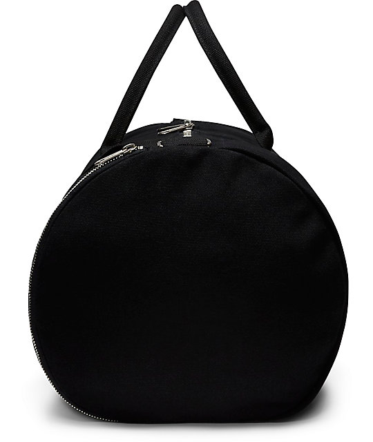 Converse Original Black Canvas Duffle Bag Zumiez