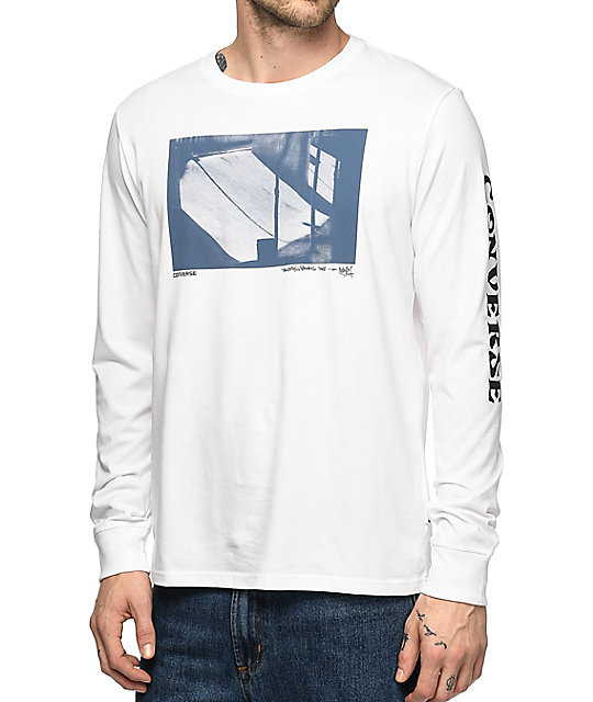 converse long sleeve shirt mens