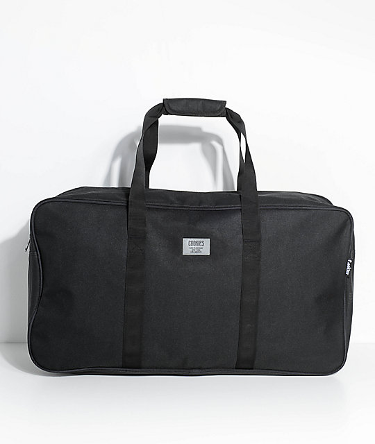 Cookies 1680 Quilted Black Duffel Bag Zumiez