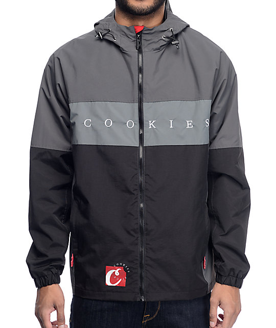 Cookies Carbon Fiber Black Nylon Jacket Zumiez