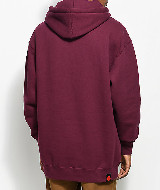 Cookies Thin Mint Burgundy Hoodie Zumiez