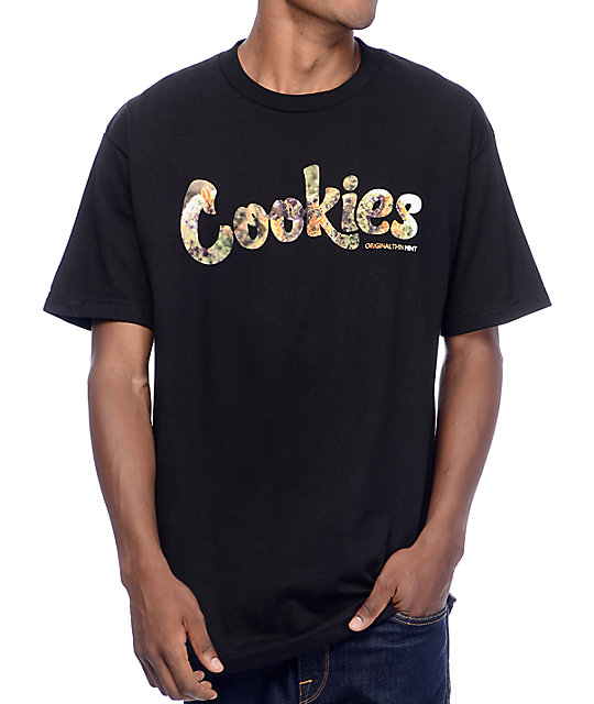 Cookies Thin Mint Filled Black T-Shirt