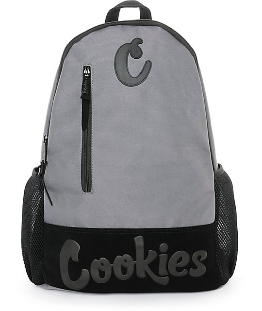 cookies-thin-mint-smell-proof-grey-black-backpack-zumiez