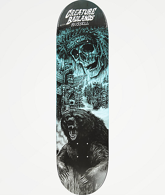 Creature Russel Badlands 8.5" Skateboard Deck Zumiez