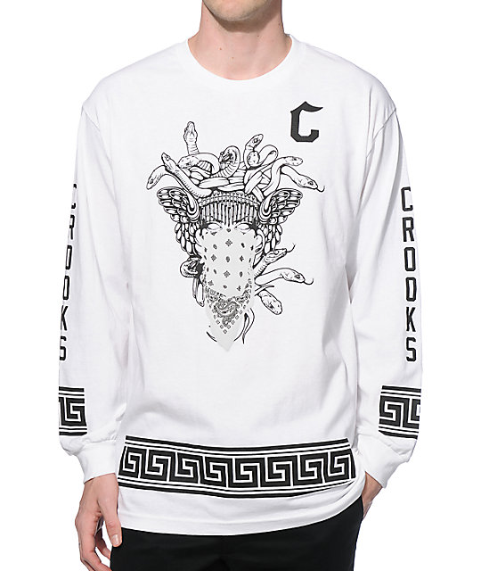 Crooks and Castles Standard Long Sleeve T-Shirt