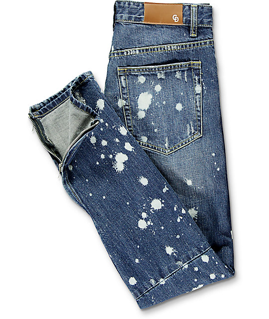 Crysp Denim Pacific Bleached Ripped Jeans Zumiez