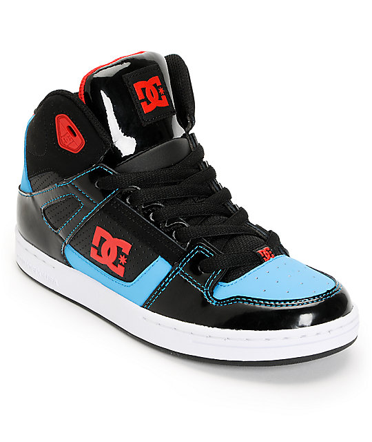 Womens DC Rebound Hi Skate Shoe - DC Shoes - Polyvore