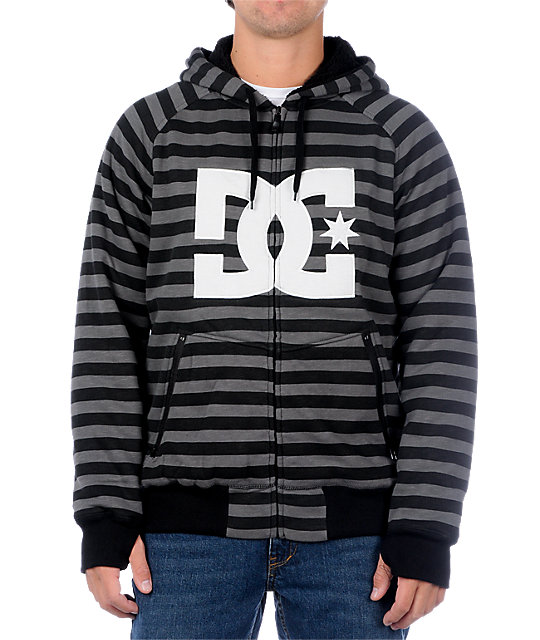 black tech fleece jacket
