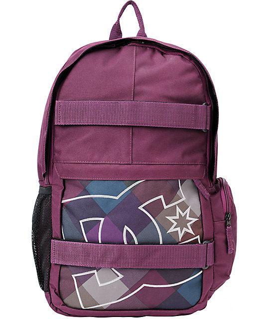 DC Wylie Purple Laptop Backpack