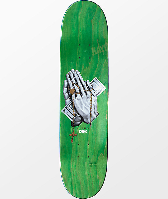 DGK Blessed Gold Foil 8.0" Skateboard Deck Zumiez