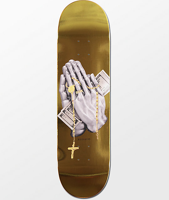 DGK Blessed Gold Foil 8.0" Skateboard Deck Zumiez
