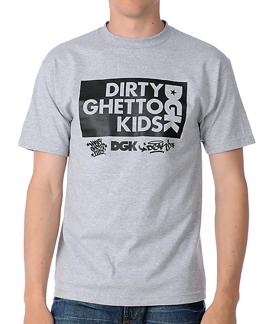 DGK Clean 2 Heather Grey T-Shirt | Zumiez