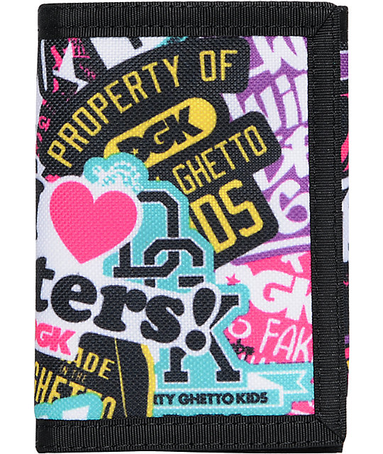 DGK Collage TriFold Wallet Zumiez