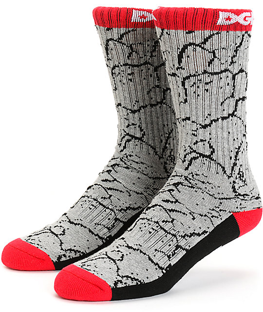 DGK Concrete Crew Socks