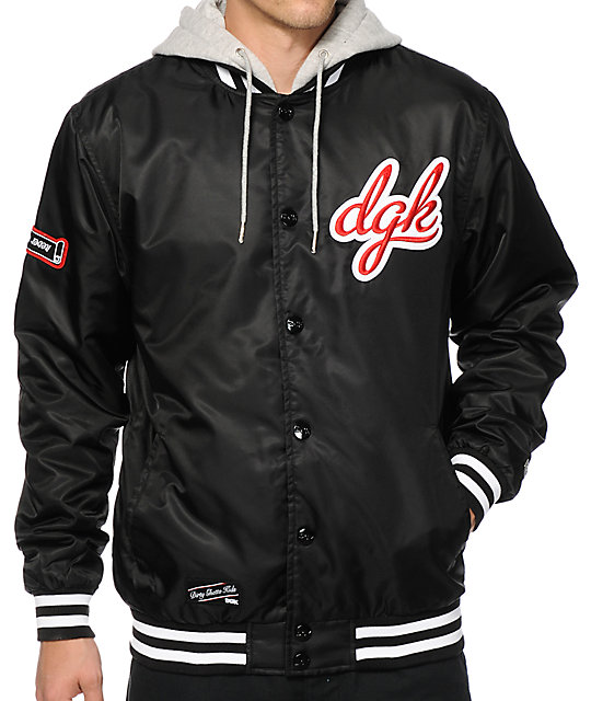 DGK Never Enough Varsity Jacket Zumiez