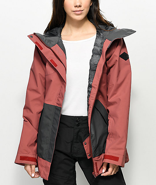 Dakine Bijoux Burnt Rose 10K Snowboard Jacket Zumiez