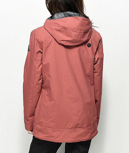 Dakine Bijoux Burnt Rose 10K Snowboard Jacket Zumiez