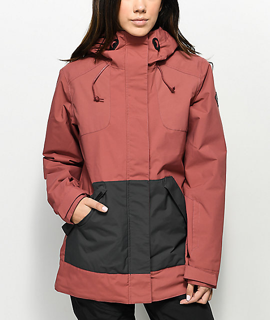Dakine Bijoux Burnt Rose 10K Snowboard Jacket Zumiez