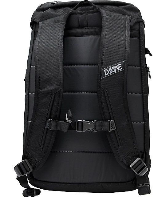 Dakine Burnside Black Skate Backpack Zumiez