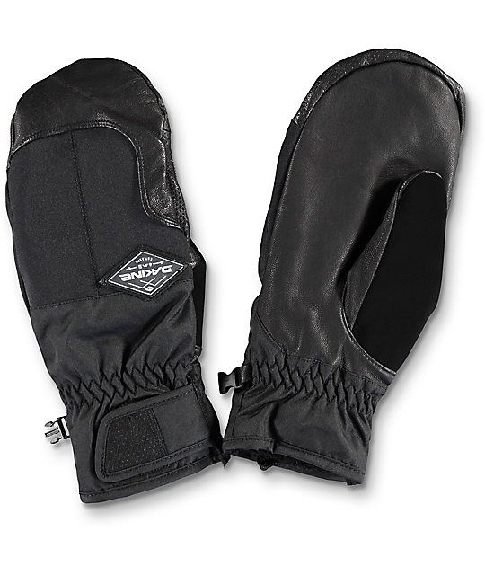 Dakine Charger Black Snowboard Mittens Zumiez