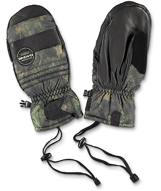 Dakine Fillmore Mitt Camo Snowboard Gloves Zumiez