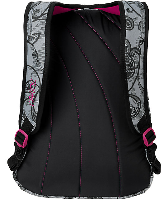 Dakine Garden Grey Floral Backpack Zumiez