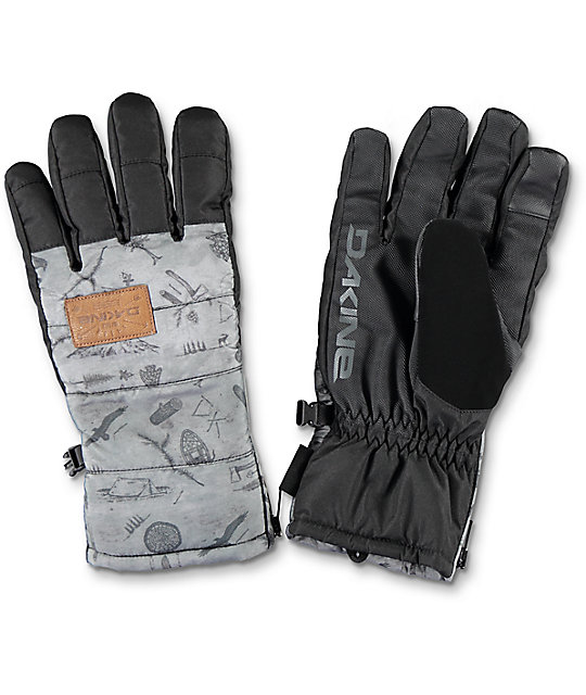 Dakine Omega Northwoods Snowboard Gloves Zumiez