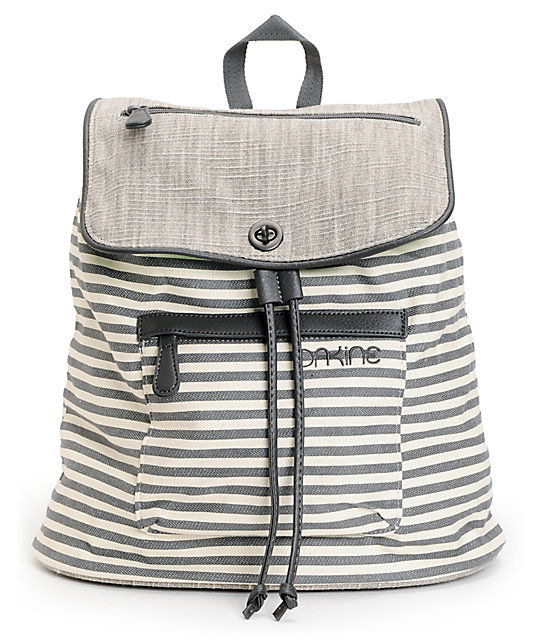 Dakine Sophia Marina Stripe Canvas Tote Backpack Zumiez