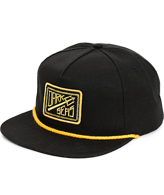 Dark Seas Fathom Sloppy Snapback Hat Zumiez