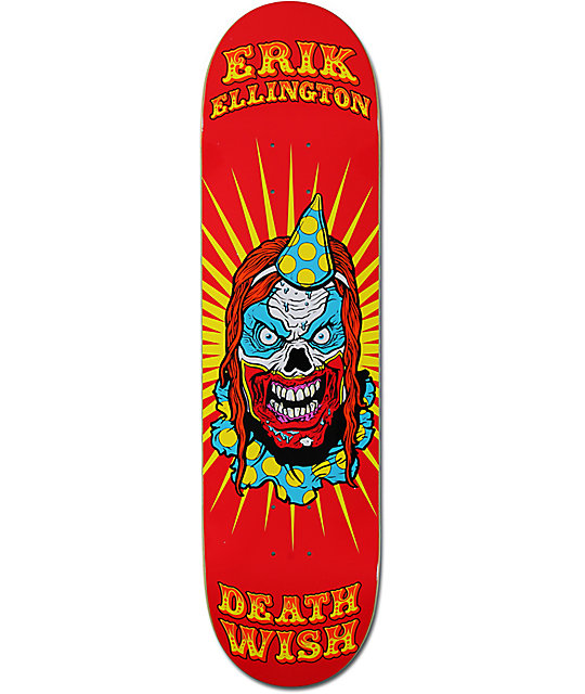 Clown Skateboards Clown Pool Deck Green | 8.625