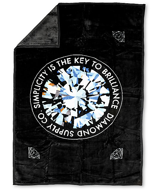 Diamond Simplicity Fleece Blanket Zumiez