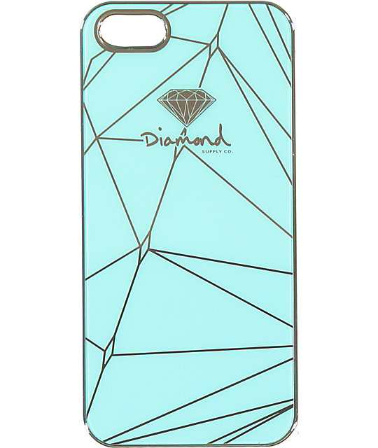 Diamond Supply Co Brilliant Diamond Blue iPhone 5 Snap Case Zumiez