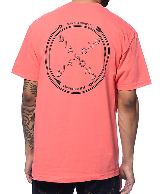 salmon pink tshirt