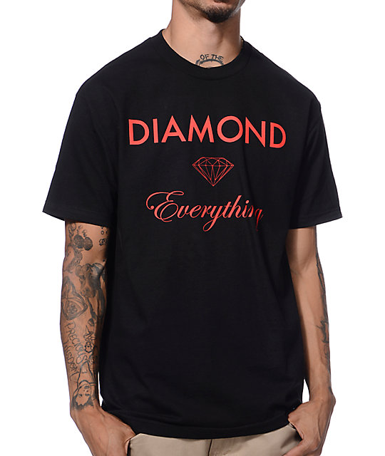 everything black t shirt