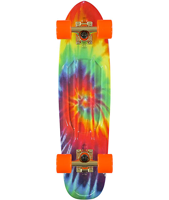 Diamond Supply Co Tie Dye 24" Cruiser Complete Skateboard Zumiez