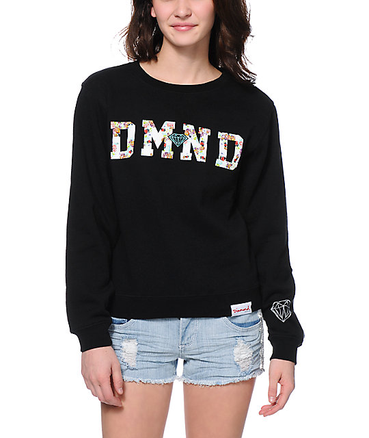 womens diamond supply co sweatshirt