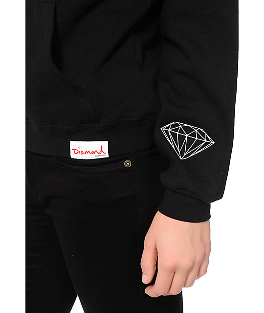 diamond supply co og script hoodie