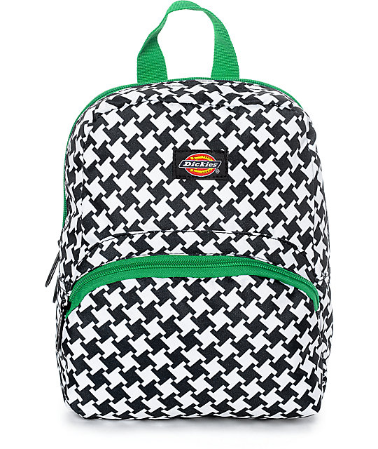 dickies black canvas mini backpack